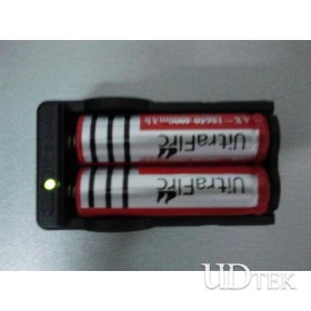 18650 double groove smart Lithium battery charger holder UD09089
